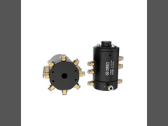 Uniões rotativas de baixo atrito 8 Passagens 18 Circuitos 2A Prevenção de fugas